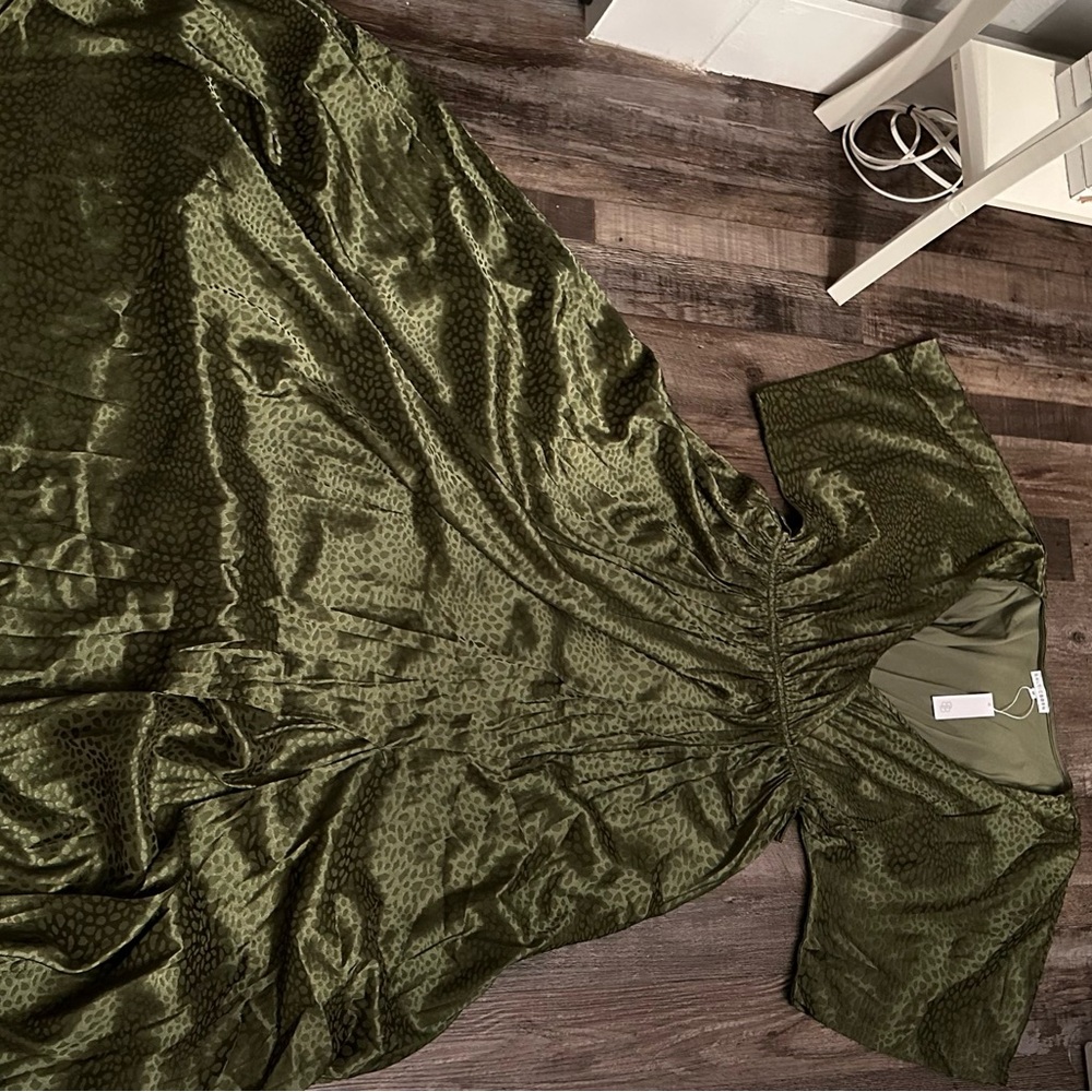 Baltic Born Olive Green Maxi Dress